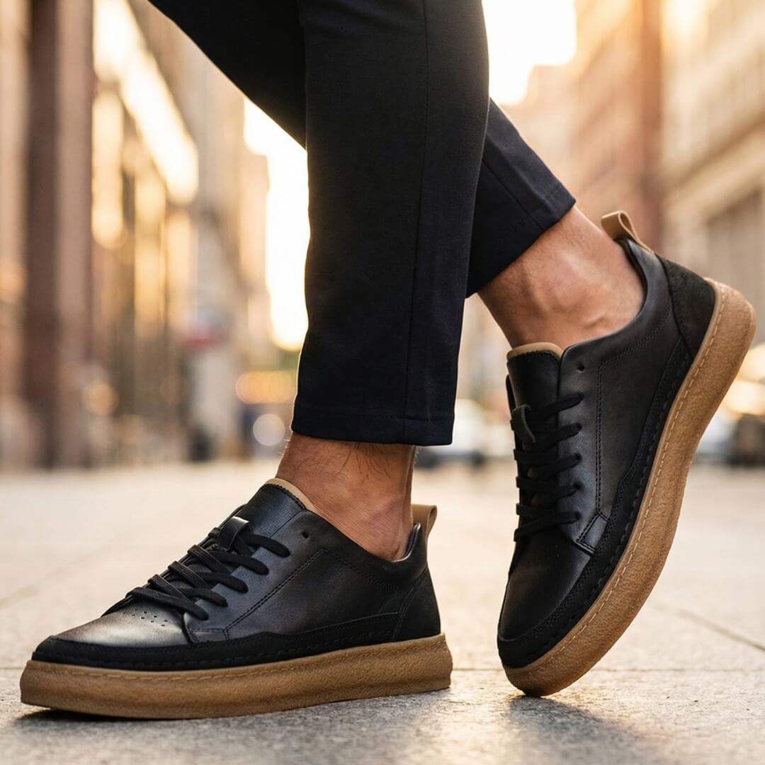 Nolan Leather Sneakers