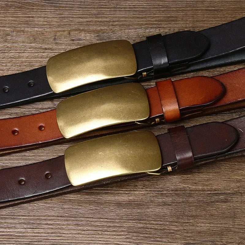 Harrison Brass Buckle Belt