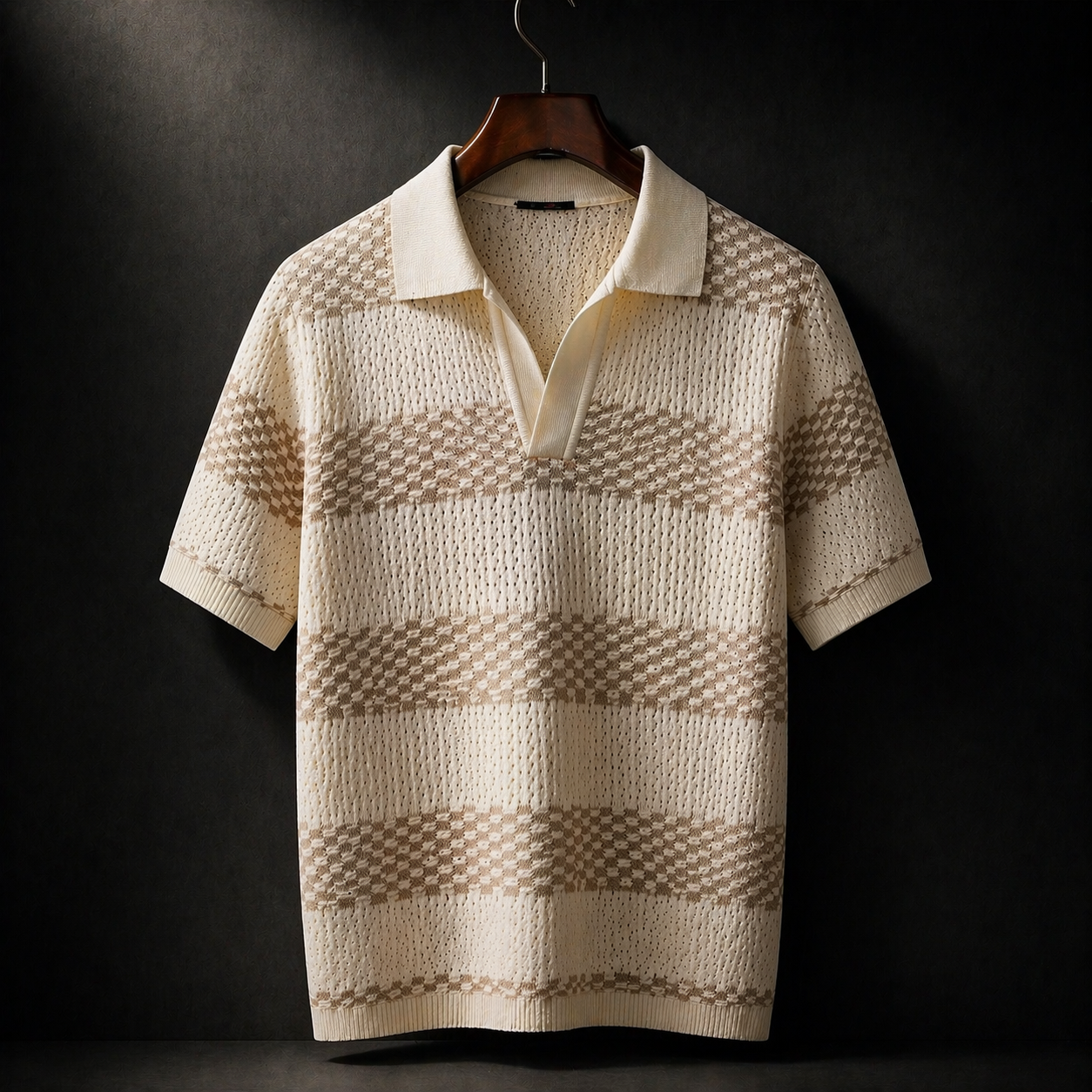 Lucaro Vintage Knit Polo