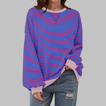 Mila Striped Sweatshirt