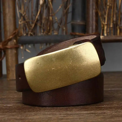 Harrison Brass Buckle Belt