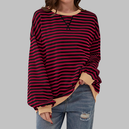 Mila Striped Sweatshirt