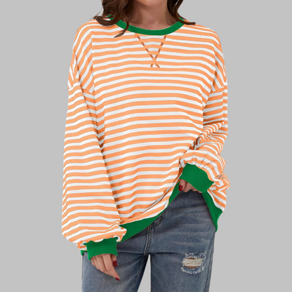 Mila Striped Sweatshirt