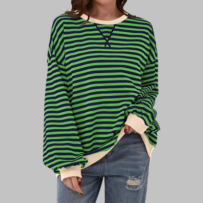 Mila Striped Sweatshirt