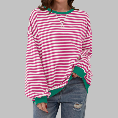 Mila Striped Sweatshirt