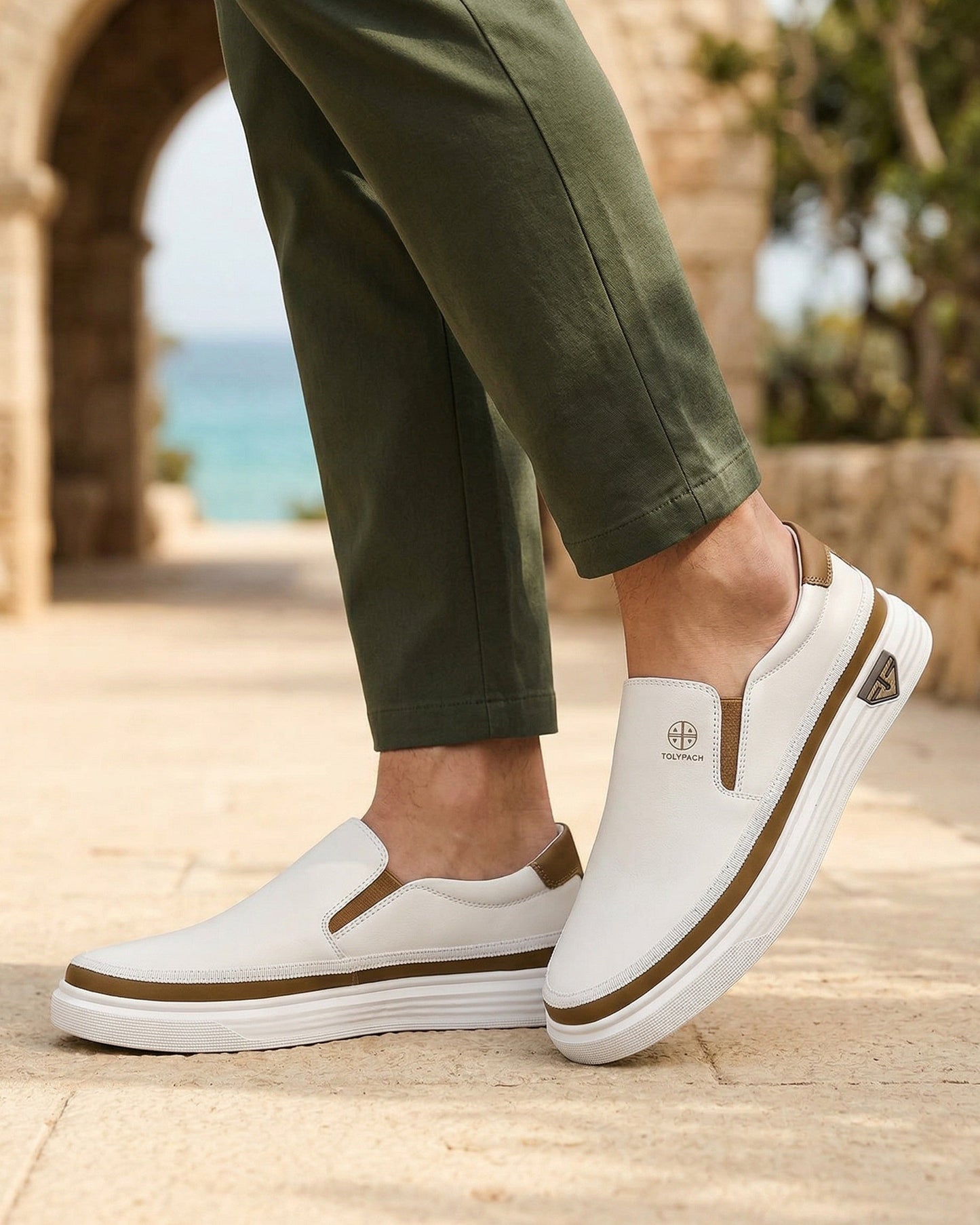 Tristan Slip-On Trainers