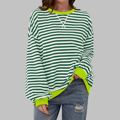 Mila Striped Sweatshirt