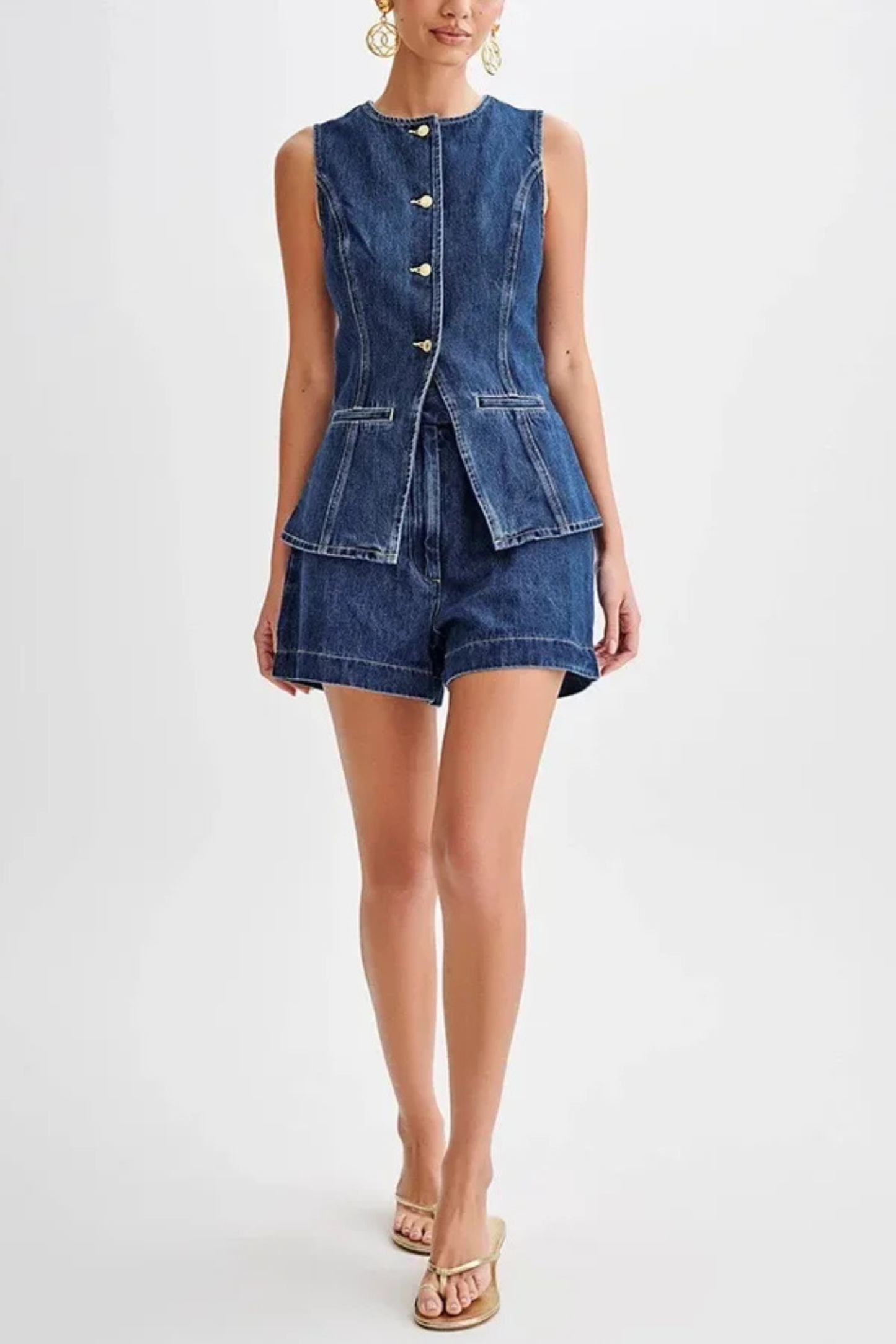 Amelia Denim Set