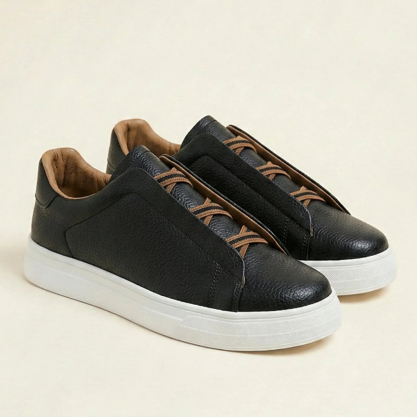 Evan Leather Trainers