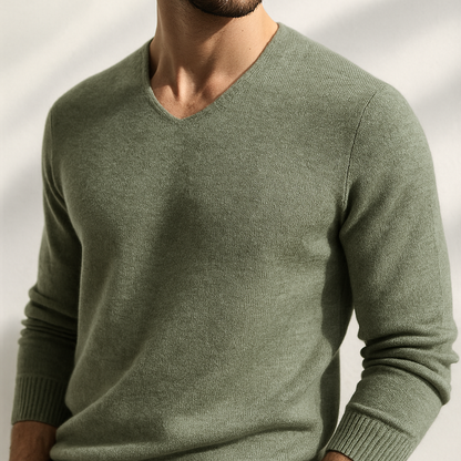 Leonardo Cashmere V-Neck