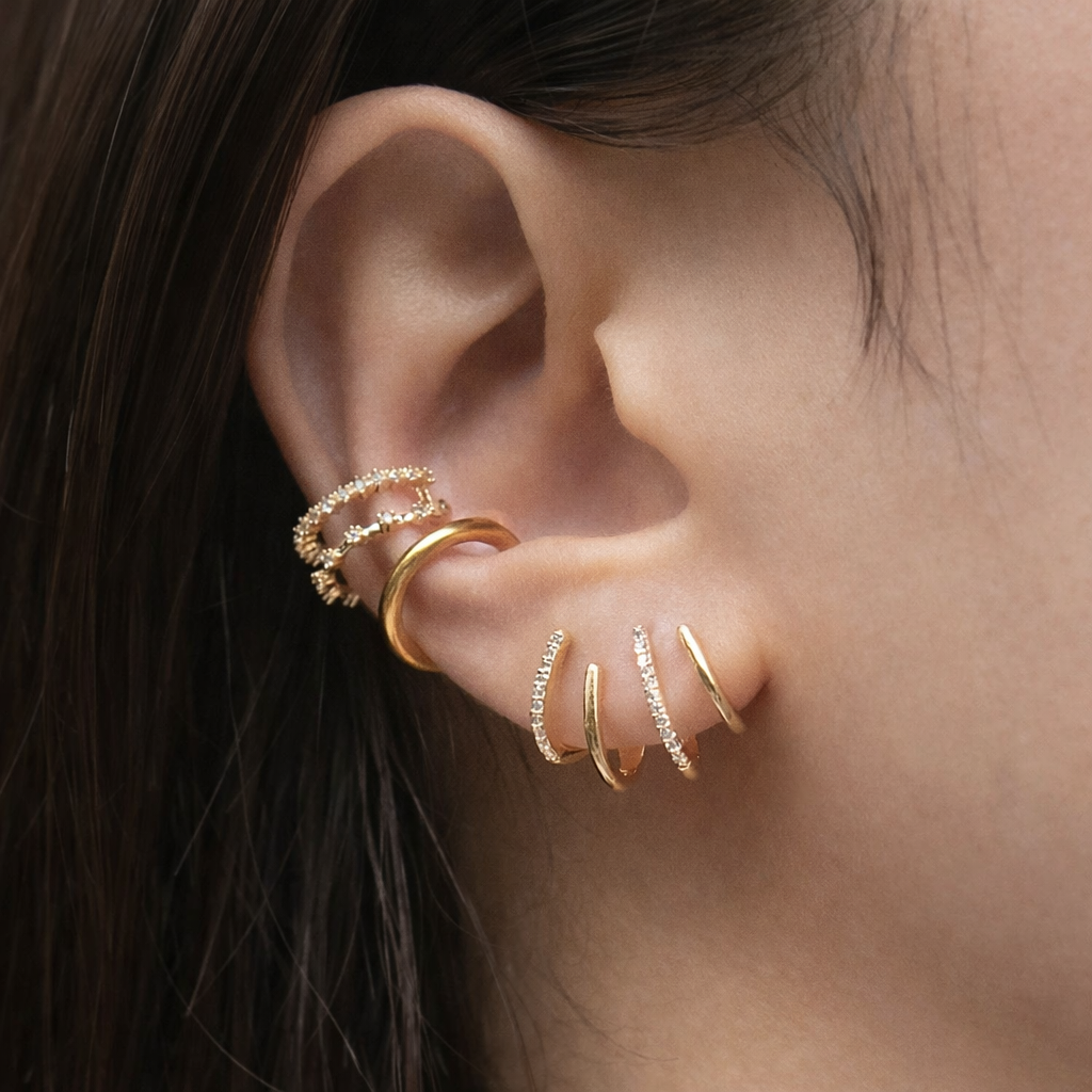 Zara Spiral Ear Cuff