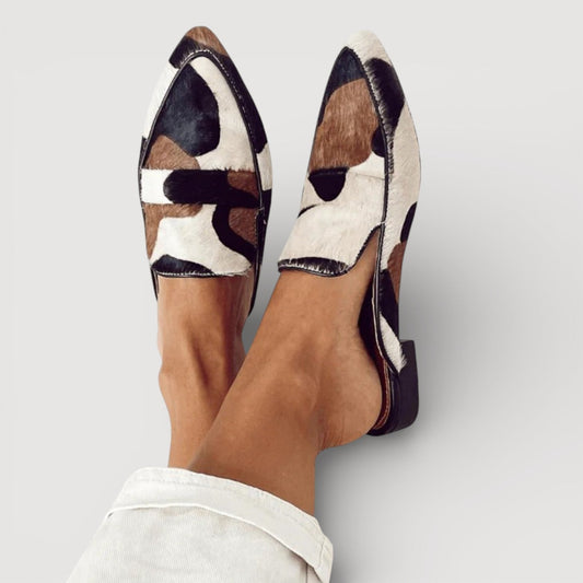 Noelle Leather Loafers