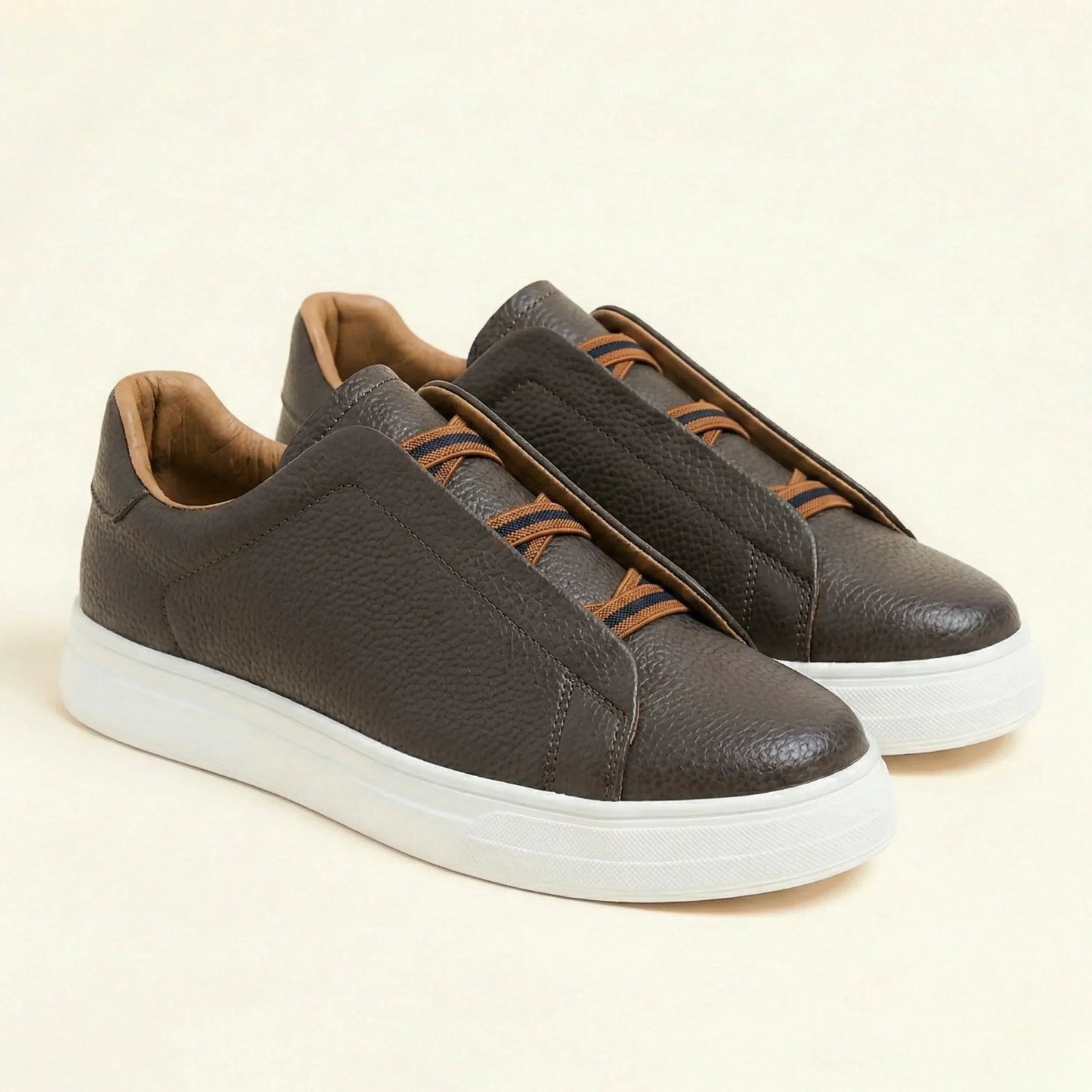 Evan Leather Trainers