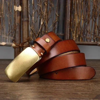 Harrison Brass Buckle Belt