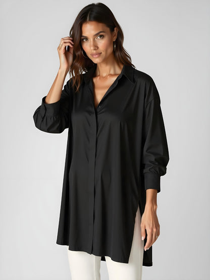 Lila Oversized Shirt