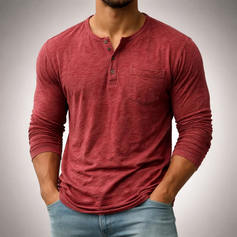 Carter Henley Long Sleeve Shirt