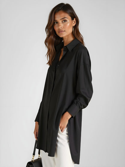 Lila Oversized Shirt