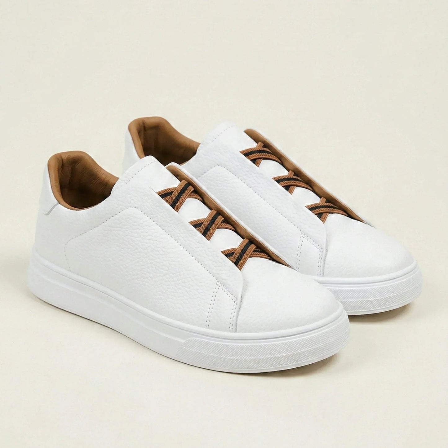 Evan Leather Trainers