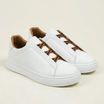 Evan Leather Trainers