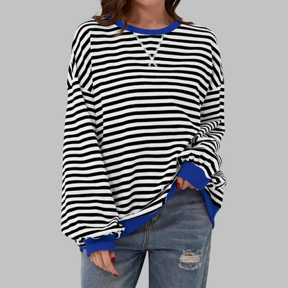 Mila Striped Sweatshirt