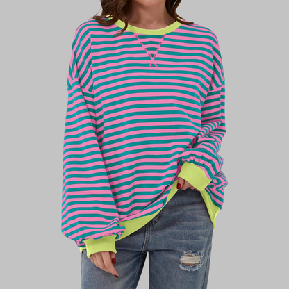 Mila Striped Sweatshirt