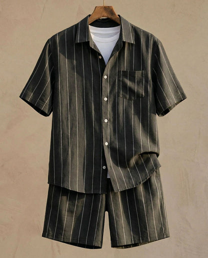 Theo Linen Short Set