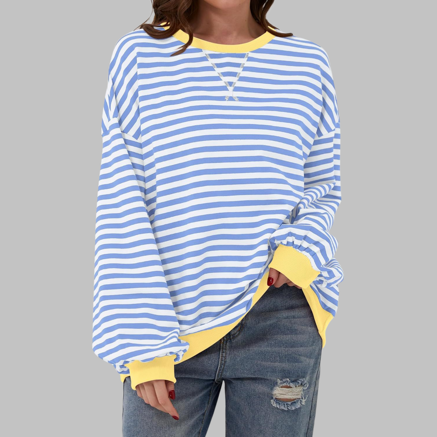 Mila Striped Sweatshirt