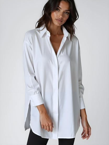 Lila Oversized Shirt