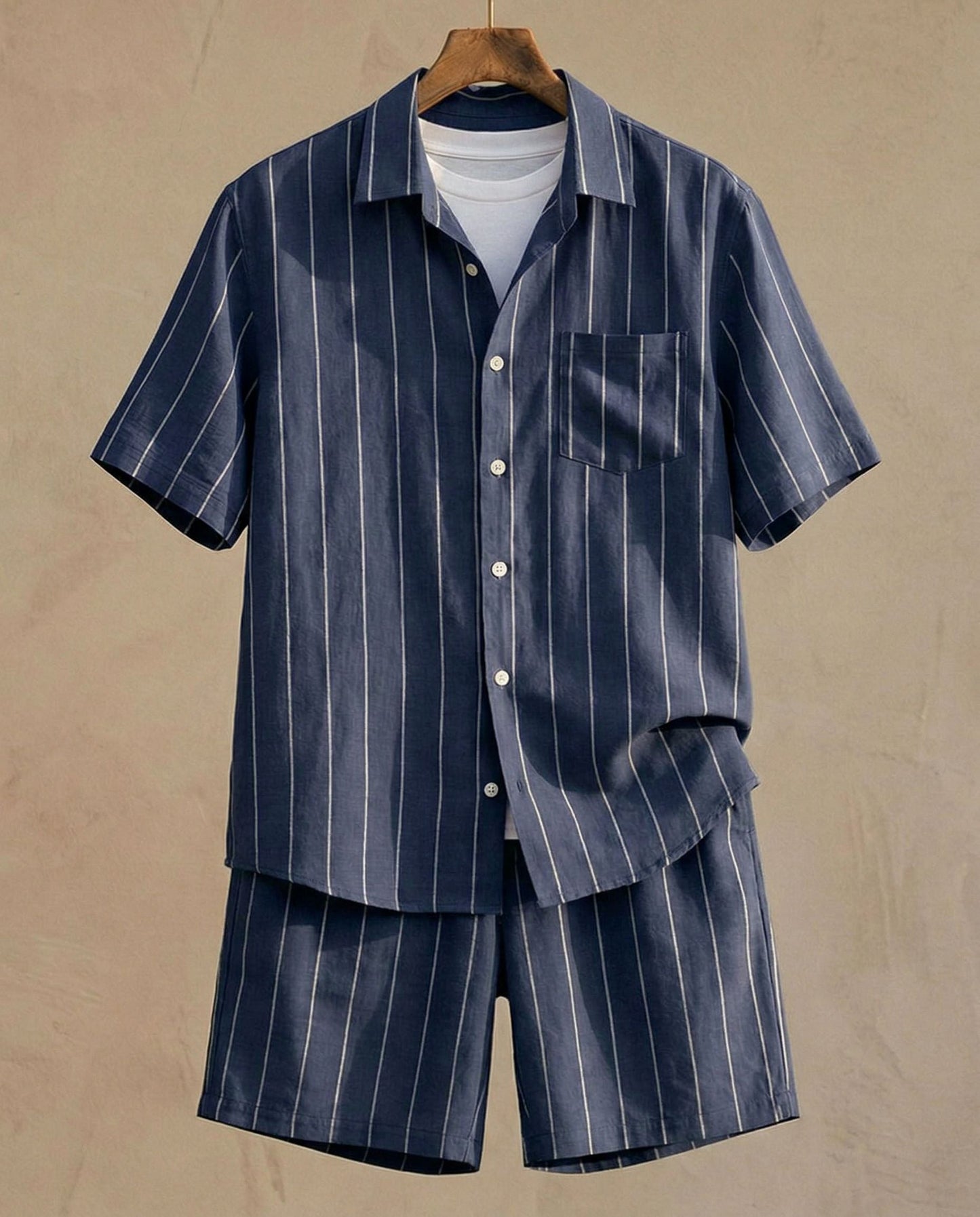 Theo Linen Short Set