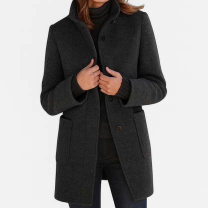 Beatrice Button Coat