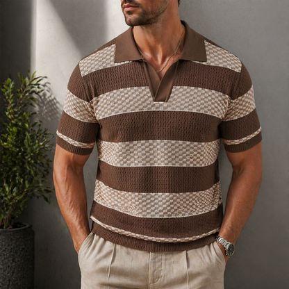 Lucaro Vintage Knit Polo