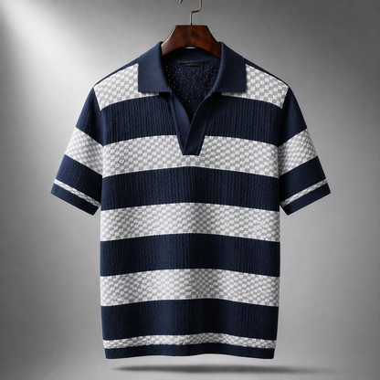 Lucaro Vintage Knit Polo