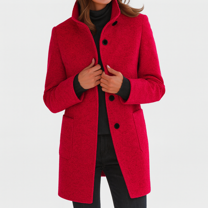 Beatrice Button Coat