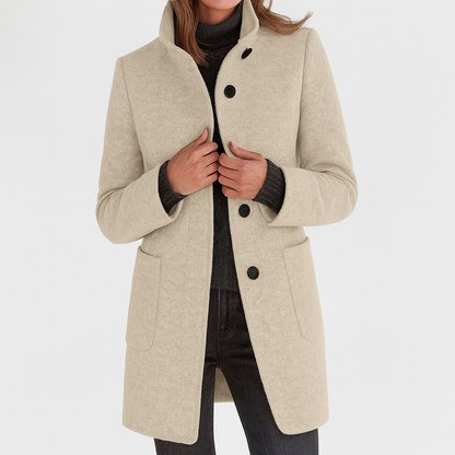 Beatrice Button Coat