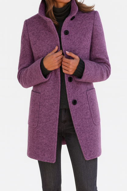 Beatrice Button Coat