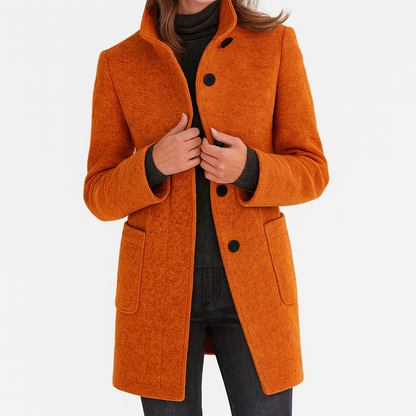 Beatrice Button Coat