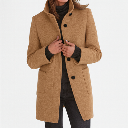 Beatrice Button Coat