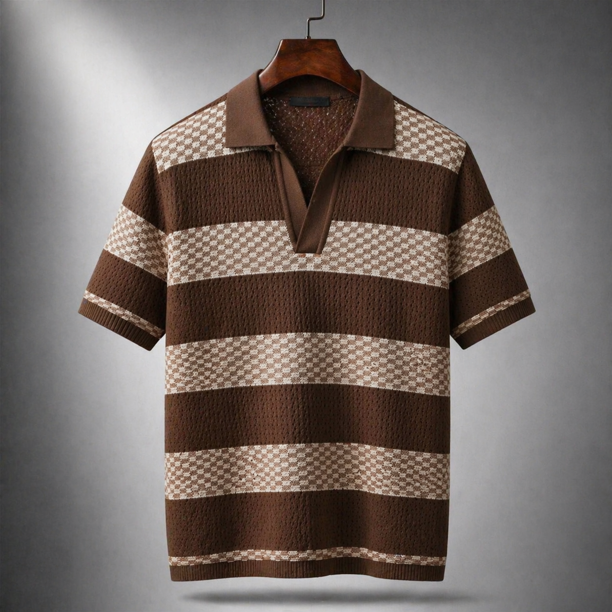 Lucaro Vintage Knit Polo