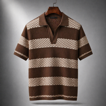 Lucaro Vintage Knit Polo
