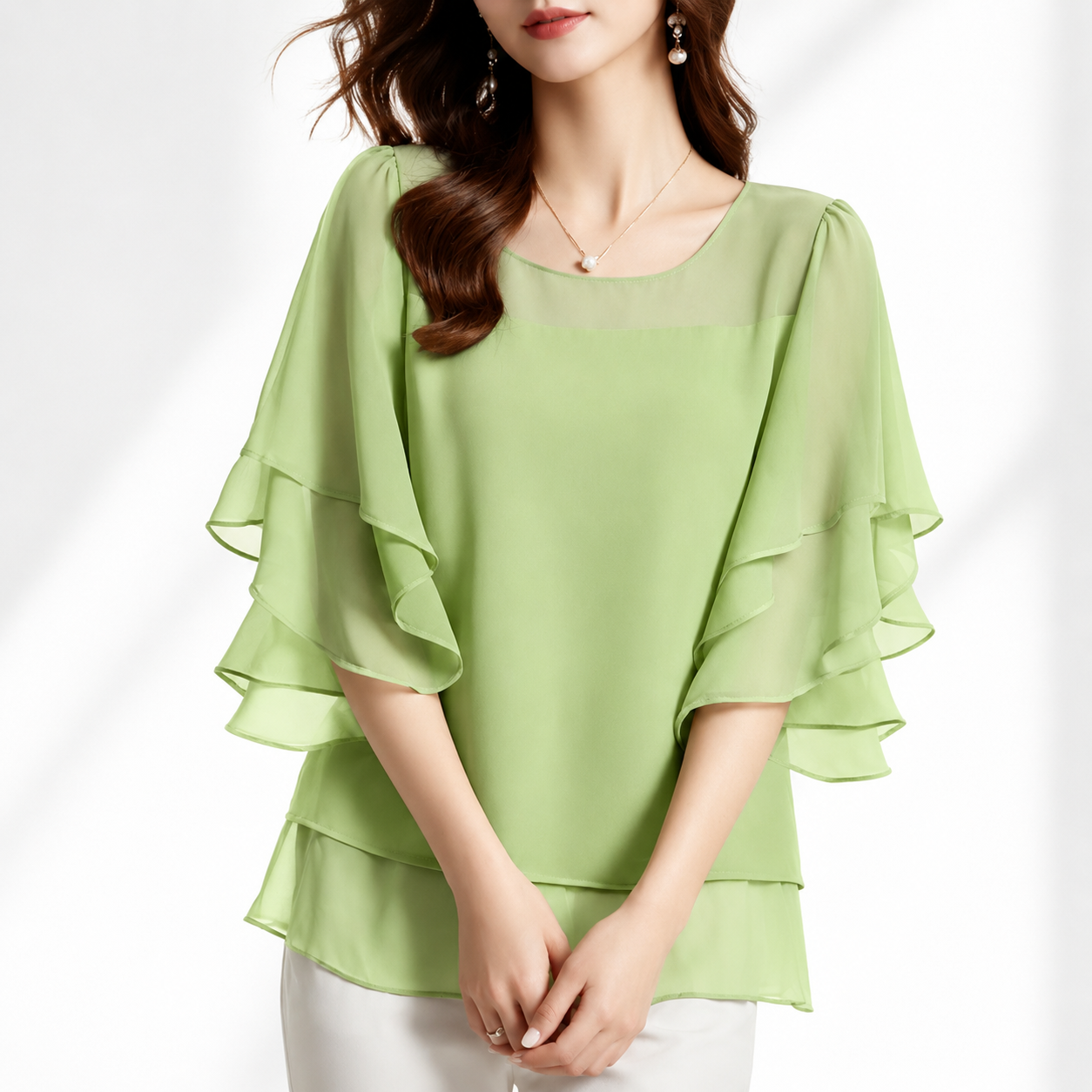 Seraphine Ruffle Blouse