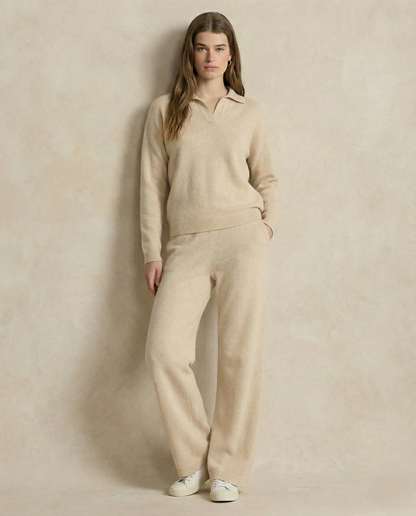 Lucia Knit Polo Set
