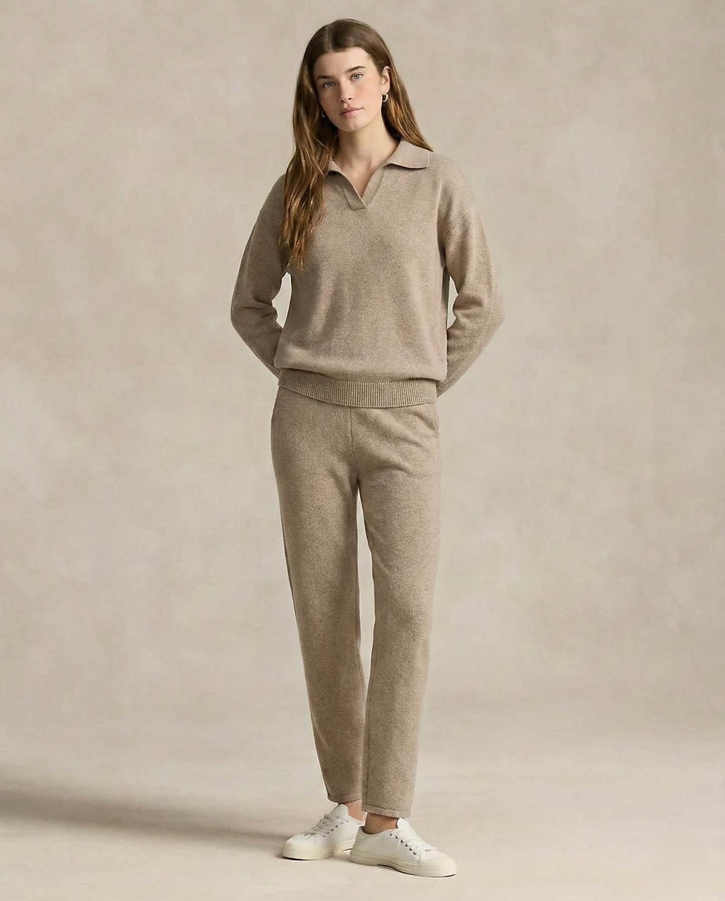 Lucia Knit Polo Set