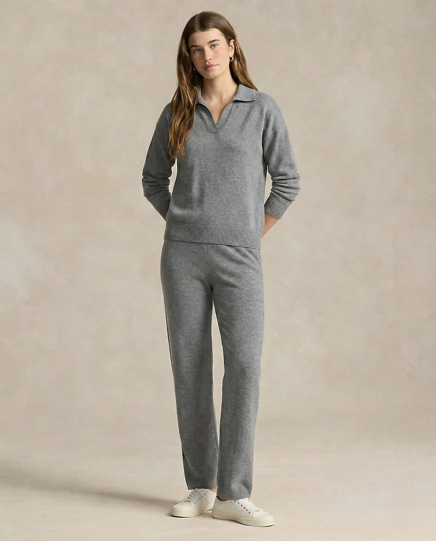 Lucia Knit Polo Set