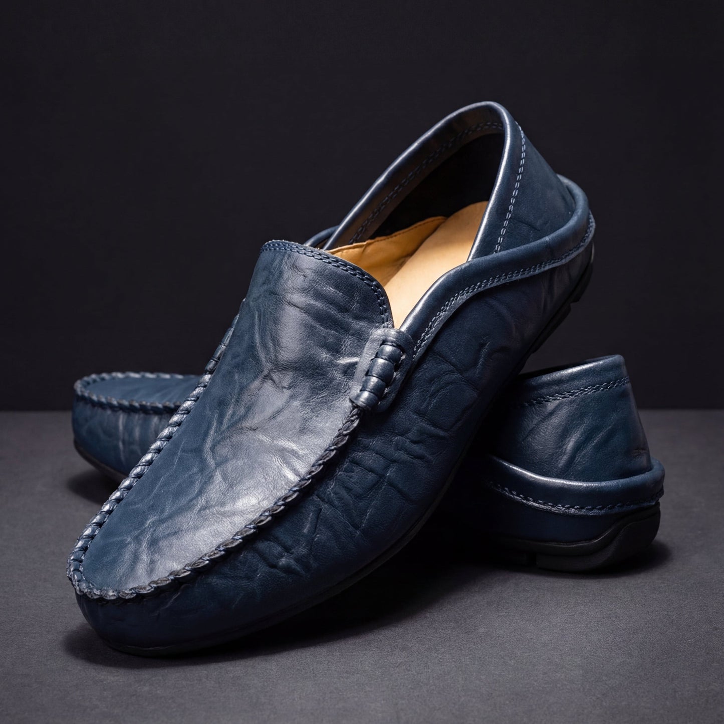 Renzo Leather Loafers