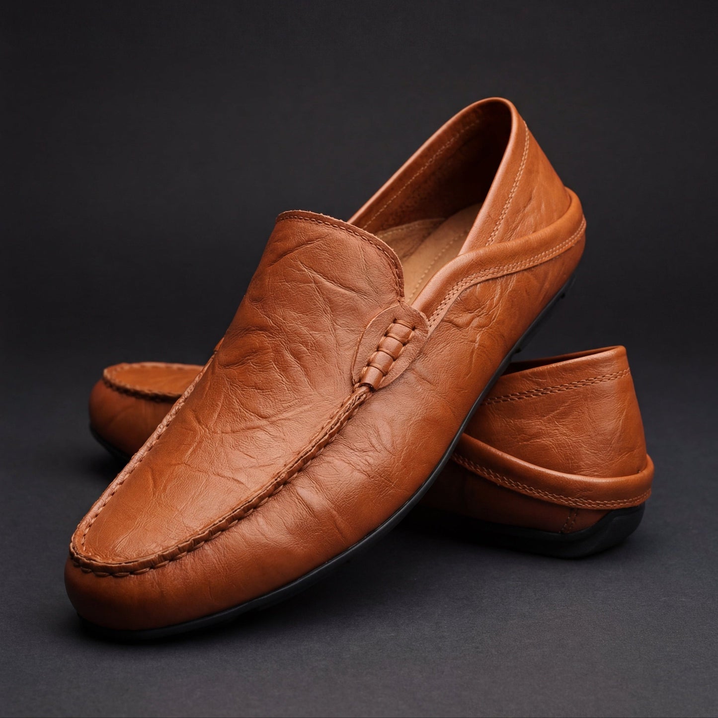 Renzo Leather Loafers