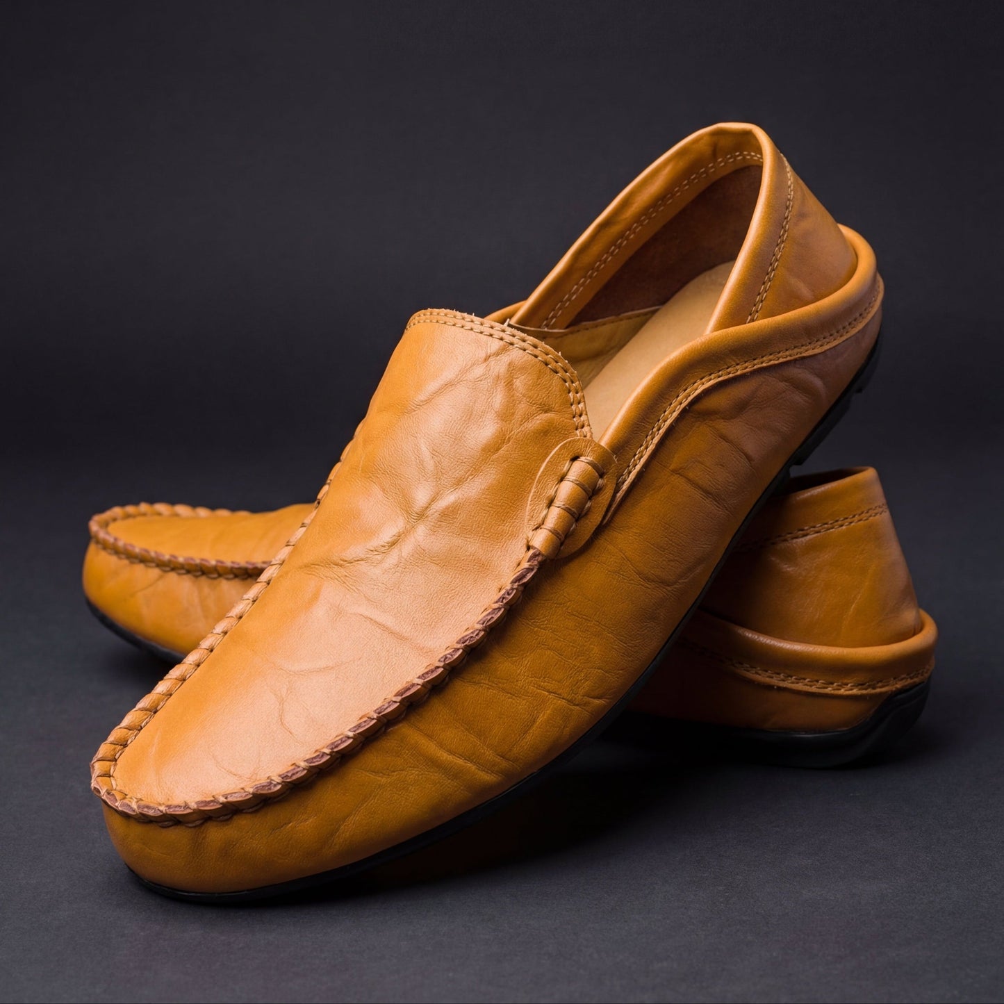 Renzo Leather Loafers