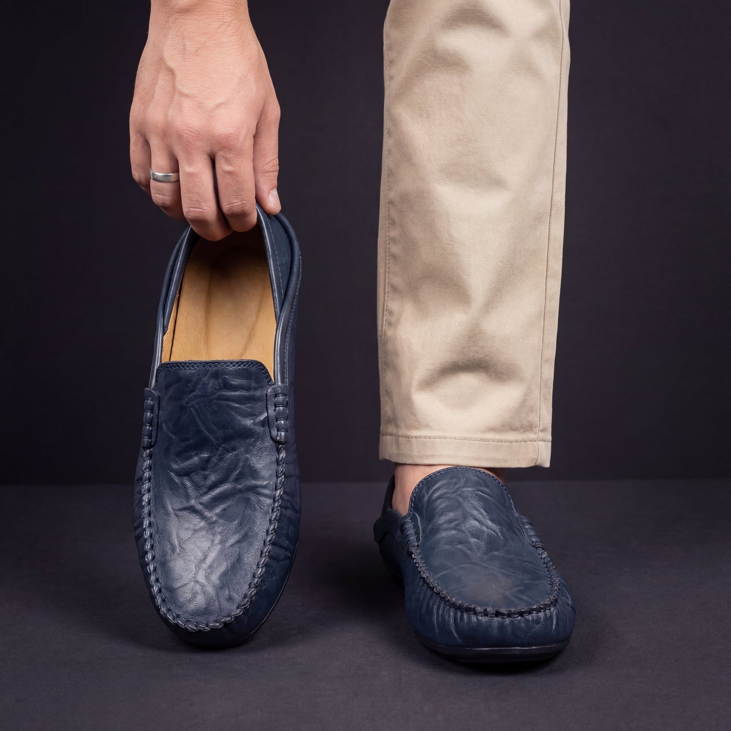 Renzo Leather Loafers