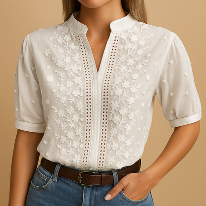 Roselle Floral Blouse
