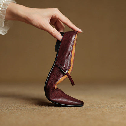 Valerie Leather Mules