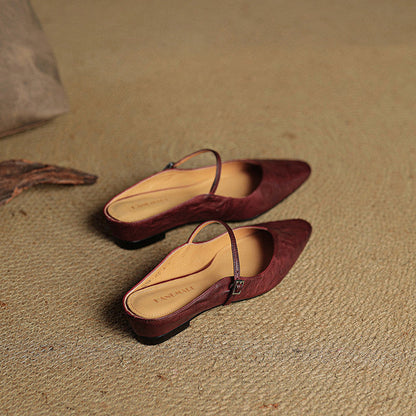 Valerie Leather Mules